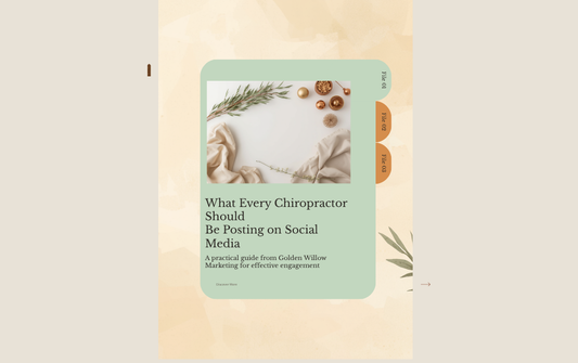 What Every Chiropractor Should Be Posting on Social Media (But Probably Isn't)