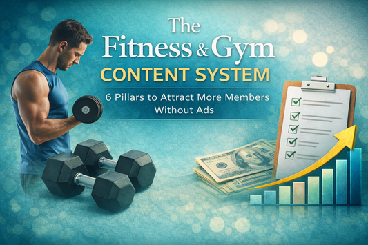 Fitness Gym Content System - attract more clients without paying for ads